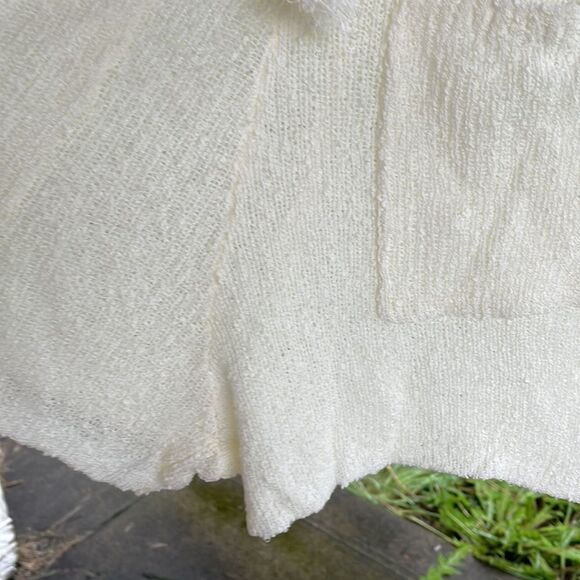 NWT L*Space womans cream knit romper - Picture 2 of 13